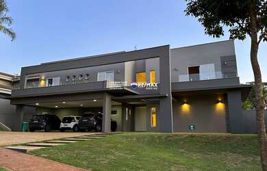 Imagem 2: Casa á venda no Condomínio Ipê Roxo com 5 dormitórios 615 m² Vila do Golfe - Ribeirão Pret