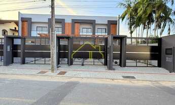 Imagem: Sobrado Geminado em fase final no Saguaçu