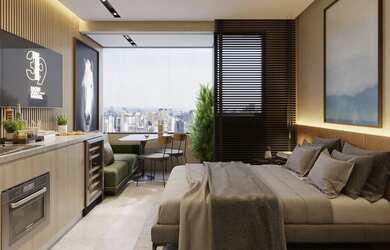 Imagem 2: 1 dormitório na Rua Padre João Manuel