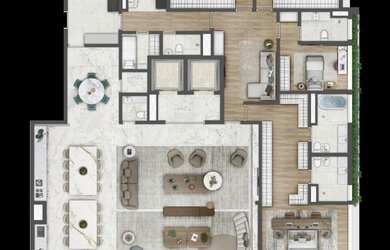 Imagem 7: 4 dormitórios na Avenida Indianópolis