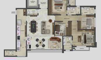 Imagem 4: 4 dormitórios na Rua Carlos Lima Morel