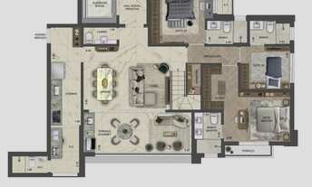 Imagem 6: 4 dormitórios na Rua Carlos Lima Morel