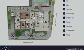 Imagem 2: Apartamentos de 29 a 68 m² com 1 dormitório ou 1 suíte. Lazer completo com fitness, piscin