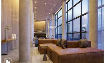 Imagem: Apartamentos de 32 a 38m². Loja no térreo