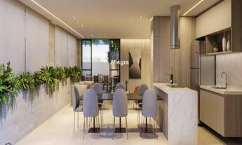 Imagem 5: Apartamentos com varanda de 37m² (1 suíte), 73m² (2 dormitórios, sendo 1 suíte) e 115m²