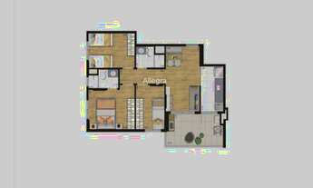 Imagem 6: Apartamentos de 1, 2 quartos na planta, a poucos metros de um Hipermercado e com fácil ace