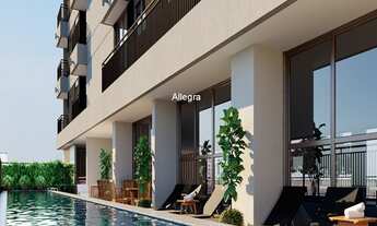 Imagem 4: Apartamentos inteligentes de 29 m² com 1 dormitório e área comum com infraestrutura compl