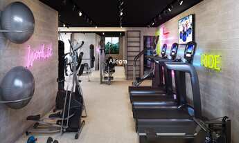 Imagem 6: Apartamentos com varanda de 37m² (1 suíte), 73m² (2 dormitórios, sendo 1 suíte) e 115m²