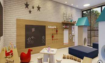 Imagem 4: Apartamentos com varanda de 37m² (1 suíte), 73m² (2 dormitórios, sendo 1 suíte) e 115m²