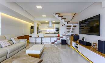 Imagem 2: COBERTURA 2 QUARTOS SENDO 2 SUITES duplex MOBILIADA ALTO PADRÃO LUXO