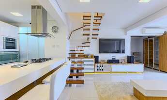 Imagem 3: COBERTURA 2 QUARTOS SENDO 2 SUITES duplex MOBILIADA ALTO PADRÃO LUXO