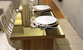 Imagem 3: Studio de 25,47m² foi totalmente reformado com acabamentos de alto padrão, pensado para of