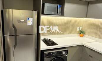 Imagem 6: Studio de 25,47m² foi totalmente reformado com acabamentos de alto padrão, pensado para of