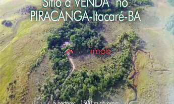 Imagem: Sitio à venda em Itacaré Bahia na Praia