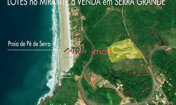 Imagem 7: Terreno a venda em Serra Grande com linda vista para o mar do mirante da Serra