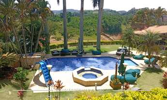 Imagem 6: CASA/CHÁCARA 1000m²/ 5200 TERRENO - 5 DORM 3 SUITES - PÉ NA ÁGUA - CONDOMÍNIO AGUAS DE IGA