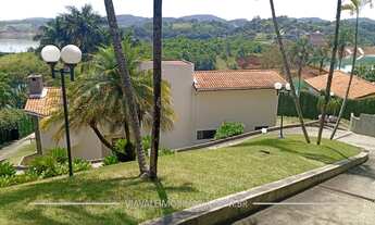 Imagem 3: CASA/CHÁCARA 1000m²/ 5200 TERRENO - 5 DORM 3 SUITES - PÉ NA ÁGUA - CONDOMÍNIO AGUAS DE IGA