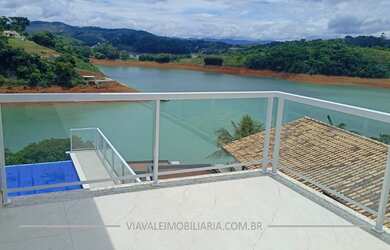 Imagem 4: CASA/CHÁCARA NOVA ALTISSIMO PADRÃO - 550m²/ 06 SUITES - PÉ NA ÁGUA - CONDOMÍNIO AGUAS DE I