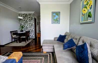 Imagem 4: Apartamento à Venda no Bairro Campestre em Santo André-SP: 3 Quartos, 1 Suíte, 2 Salas, 86