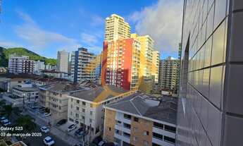 Imagem 2: Apartamento à venda no Canto do Forte, Praia Grande-SP: 1 quarto, 1 sala, 1 banheiro, 1 va