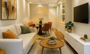 Imagem 2: Apartamento para locação na Vila Isa, São Paulo-SP: 3 quartos, 1 suíte, 2 salas, 2 banheir