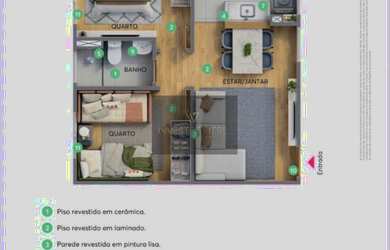 Imagem 2: Condomínio Residencial Campobello - Campo de Santana Curitiba-PR