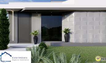 Imagem: Casa de Luxo em obra no Condomínio à Venda