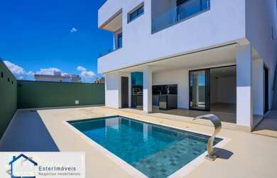 Imagem 2: Espetacular casa em condomínio à venda em Itupeva-SP, bairro São Venâncio: 3 quartos, 3 su