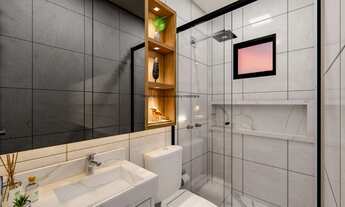 Imagem 2: Sobrados novos no monte líbano - 3 Quartos sendo uma suíte