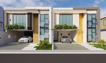 Imagem 2: Sobrados novos com 3 quartos sendo uma suíte com closet e sacada - Bairro Italia