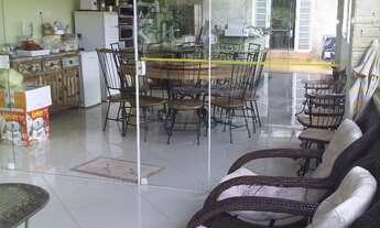 Imagem 7: Casa de alto padrão, com vista panorâmica da represa e serra da cantareira