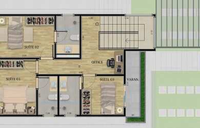 Imagem 4: SOBRADO EM CONDOMÍNIO DE ALTO PADRÃO COM 3 SUÍTES E VISTA A PEDRA GRANDE