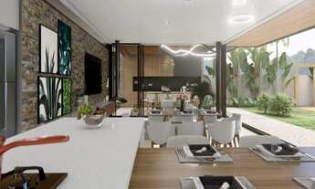 Imagem 3: CASA TÉRREA EM CONDOMÍNIO DE ATIBAIA COM 3 SUÍTES E PROJETO ARROJADO