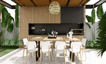 Imagem 6: CASA TÉRREA EM CONDOMÍNIO DE ATIBAIA COM 3 SUÍTES E PROJETO ARROJADO