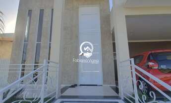 Imagem 4: Casa totalmente terrea com 3 suítes sendo 1 mastes área gourmet com churrasqueira em condo