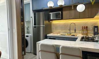 Imagem 6: Apartamento de 2 quartos com automação e móveis planejados no Horto Florestal - Jundiaí/SP