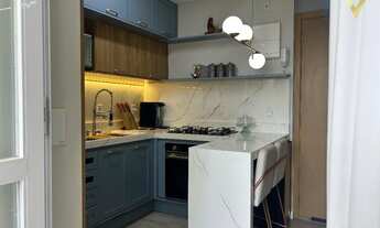 Imagem 2: Apartamento de 2 quartos com automação e móveis planejados no Horto Florestal - Jundiaí/SP