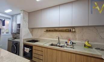 Imagem 6: Apartamento de 84m² com 3 dormitórios, 1 suíte, varanda gourmet ,último andar e vista para