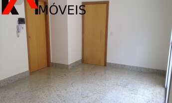 Imagem 6: Sala com piso em granito, 3 quartos, sendo 1 suíte com armários sob bancada e box. 2 vagas