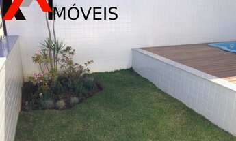 Imagem 4: Sala com piso em granito, 3 quartos, sendo 1 suíte com armários sob bancada e box. 2 vagas