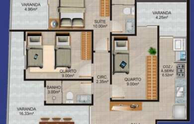 Imagem 7: Lançamento apartamento 02 e 03 quartos Praia do Morro e Praia da Cerca - Guarapari - Ed