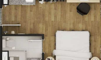 Imagem: A 100 m do Metrô Brás e mobiliado