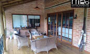 Imagem 3: Chácara para locação Cunha Rio Abaixo: 1 quarto, 1 suíte, mais suíte master, 3 salas, 4 va