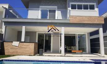 Imagem: Casa com fachada linda e moderna no condomínio