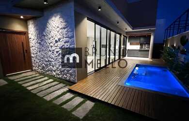 Imagem 6: Casa individual com piscina aquecida no Jardim Campeche com 4 dormitórios - Floripa/SC