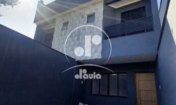Imagem 2: Sobrado a venda no Pq Jaçatuba, Sto Andre, 130m², 2 suites, sala ampla, cozinha, sacada, 1