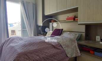 Imagem 5: Apartamento rico em armários com 2 dormitórios, quintal com churrasqueira. Vaga