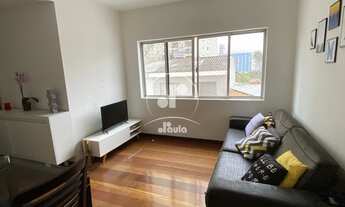 Imagem 2: Bairro Jardim. Apartamento com 89m2, 3 dormitórios sendo 1suíte, Sala com sacada, 1 vaga d