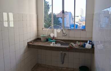 Imagem 4: Casa de frente 90m², 1 dormitorio, cozinha, copa e lavanderia.na Vila Assunção em Santo An