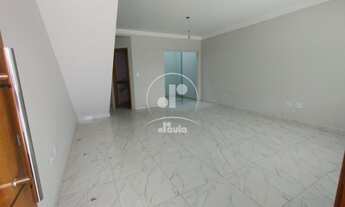 Imagem 2: Sobrado de Luxo no Paraíso: 3 Quartos, 3 Suítes, 5 Banheiros e 4 Vagas de Garagem em Santo